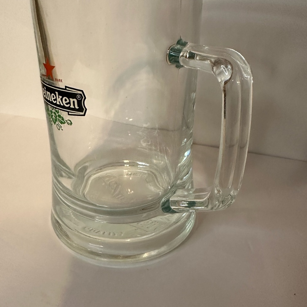 HEINEKEN Red StarGlass Beer Mug Stein - Picture 9 of 9